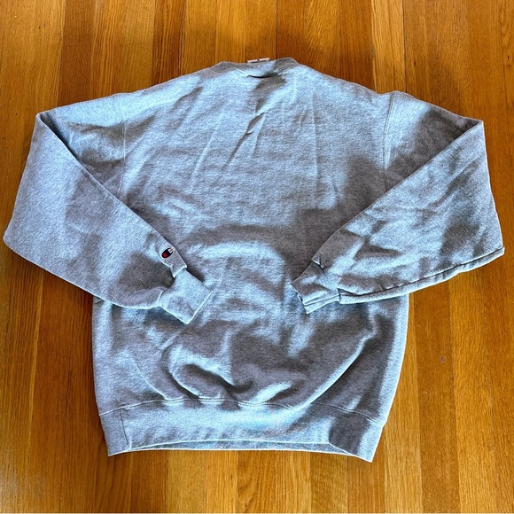 Northeastern University Hockey Gray Champion Unisex Medium Crewneck Sweatshirt - Picture 5 of 5